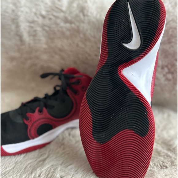 Nike Fly by mid 2 Black Gym Red - Picture 2 of 5